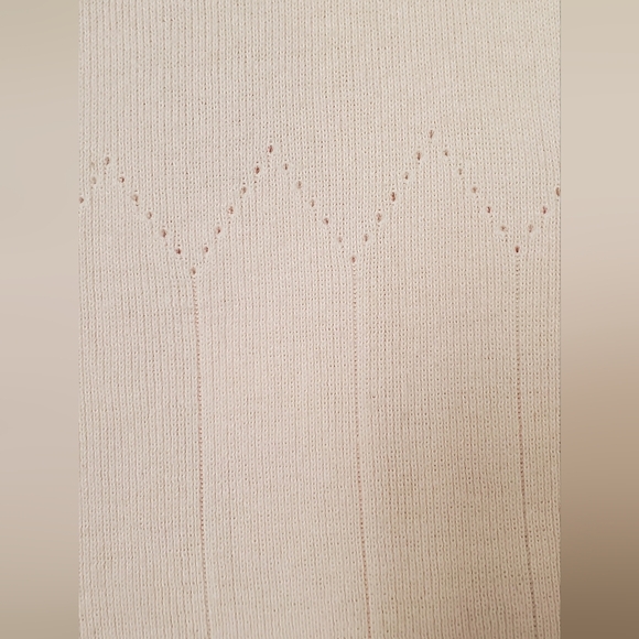 💚5/$25 Studio C Ramie & Cotton Pink Sleeveless Ribbed Knit Shell Top - Picture 3 of 6